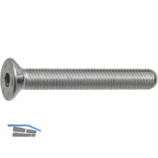 ISO10642 8.8 M 8x140 verzinkt Senkschraube mit Innensechskant (~DIN7991)