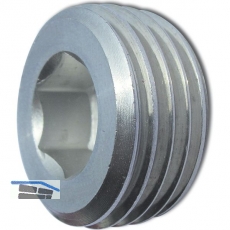 DIN 906 5.8 R3/8\&quote; verzinkt Verschlussschraube kegeliges Rohrgewinde mit ISK