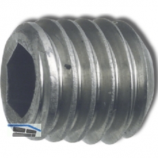 ISO4029/DIN916 M 6x 20 Edelstahl A2 Gewindestift mit Ringschneide und ISK
