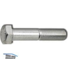 DIN 960 8.8 M16x1.5x110 verzinkt 6kt-Feingewindeschrauben mit Schaft (ISO8765)