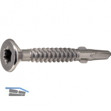 DIN7504 6.3x70 Torx 30 verzinkt Flgelbohrschraube Senkkopf