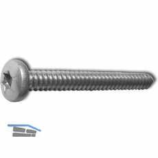 DIN7981C 3.5X 16 Torx10 Edelstahl A2 Linsen-Blechschraube ~ISO14585