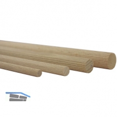 Dbelstange, gerillt, L 1000, 14, Buche