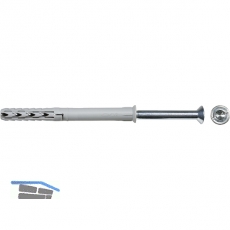 FISCHER SXR 10x120 T Rahmendbel mit Senkschraube verzinkt und Zulassung