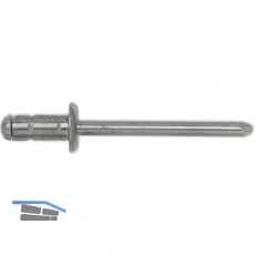 GESIPA Poly Grip Mehrbereichsniete Flachrundkopf 4.0x10 Aluminium mit Stahldorn