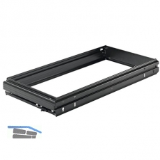 HETTICH SYSTEMA TOP 2000 Hngeregistratur-Rahmen, 3 x A4 + R, KB 1200mm, schwarz