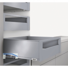 BLUM LEGRABOX pure SET H C, TIP-ON, 40kg, NL 550, Oriongrau