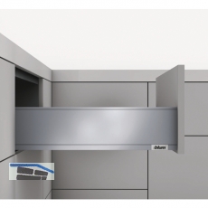 BLUM LEGRABOX pure SET H K, TIP-ON, 40kg, NL 350, Seidenwei