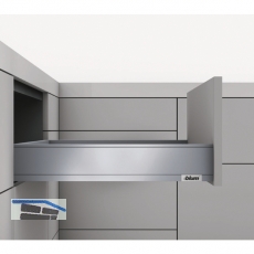 BLUM LEGRABOX pure SET H M, TIP-ON, 40kg, NL 550, Seidenwei