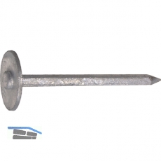 Leichtbauplattenstift 31x 50 mit aufgenieteter runder Scheibe metallisiert