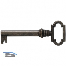 JuNie Mbelschlssel 1, Bartbreite 6 mm, Barthhe 8 mm, brniert
