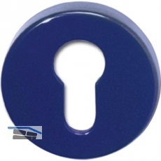 HEWI Zylinderrosette flach 306.23 stahlblau