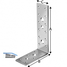 SIMPSON Winkelverbinder AG 40412 feuerverzinkt mit Zulassung