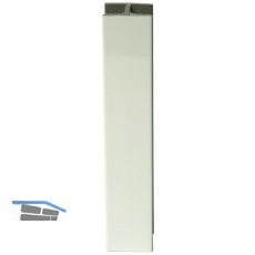 Ganitur Sockelblendenprofil- Zubehr; H: 120mm; wei hochglanz foliert