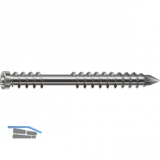 SPAX Terrassenschraube mit Zylinderkopf 5.0x 50 Torx 25 Edelstahl A2
