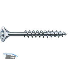 SPAX Senkkopf 6.0x 90 Teilgewinde Torx 30 verzinkt-blau mit Zulassung