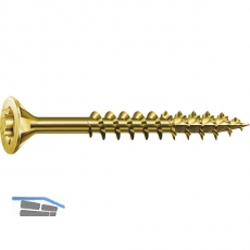 SPAX Senkkopf 4.0x 45 Teilgewinde Torx 20 verzinkt-gelb gegurtet im Coil