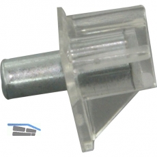 Steckbodentrger Safety, Bohr  3 mm, Kunststoff glasklar, VPE 1000 ST