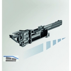 HETTICH SYSTEMA TOP 2000 Schnellmontage-Set Sil Sys,Voll-/berauszug, ET530,schw