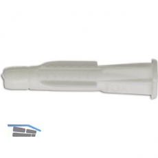 TOX-TRIKA Allzweckdbel 6x 36 mit Kappe Kunststoff wei