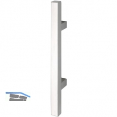 MARCHESI Stangengriff 4820 - 1200mm, LA. 900mm, 25 x 25mm, Edst. rostfrei