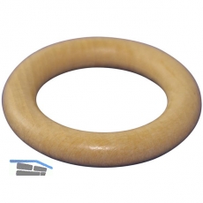 Vorhangring lose ohne Haken fr Rundstangen  28 mm, Eiche hell