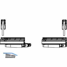 MACO SKB-S/SE Grundkarton Laufwagen, Schema A und C, 160 kg, links (455798)