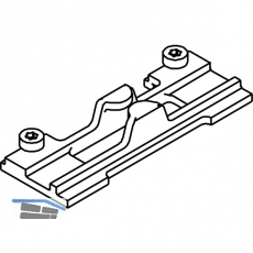 EKU DIVIDO 80 Zwischenstopper, 90 x 33 mm, Kunststoff grau