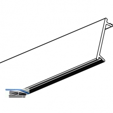 Profilabdeckung Aufbau MEC-1, MEC-3, 3000mm transparent