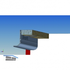 Befestigungswinkel Aktor oben fr C- und L-Profil Aktor horizontal, Alu natur