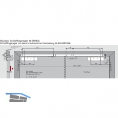 Gleitschiene GSR-V/BG, silber