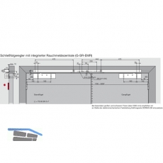 Gleitschiene GSR-EMR1-V, silber