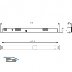 Rauchmeldezentrale DORMA RMZ, silber