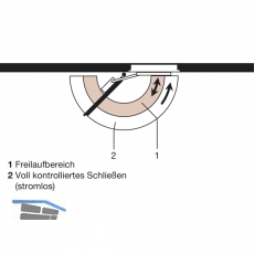 Trschlieer TS99FLR mit Gleitschiene, silber