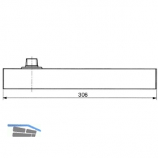 Bodentrschlieer DORMA BTS 84, EN 3 ohne Feststellung
