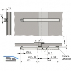 Mitnehmerklappe MK Basis-1, Stahl verzinkt