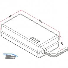 Trafo-Gleichrichter EA 700, 12V DC