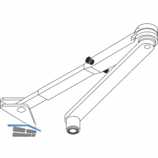 Gestnge fr TS 2000/4000, dunkelbraun