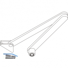 Normalgestnge o. Feststellung fr TS 2000/4000/E/EFS, dunkelbraun