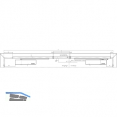 Gleitschiene R-ISM-BG VP, silber