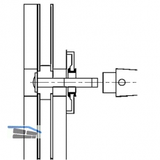 GRUNDMANN Wechselstift GEOS 241 V, 105, TS 56-65, VK 9, Stahl verzinkt