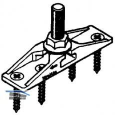 Zweiwegaufhngung HAWA-Junior 40/Z m. Tragschraube M 8