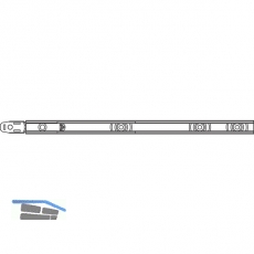 ffnerscheren FL190 mit Flgelbock 25 mm, Aluminium silber eloxiert