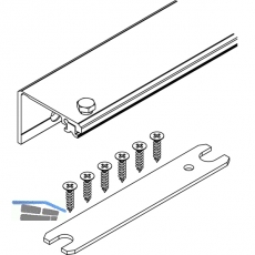 HAWA Connector Verbindungsprofil 55 mm, Lnge 900 mm, Aluminium eloxiert