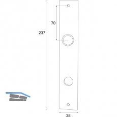 HRTNAGL Drckergt. HALL - auf LS WC90, TS - 50, VSP.