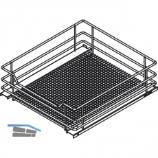 VAUTH-SAGEL SAPHIR Drahtkorb, BxHxT 538 x 145 x 487 mm, Stahl silber RAL 9006