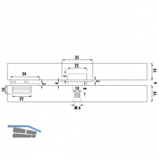 Dreh- und Laufmechanismus Rolly-Kit, Tragkraft 100 kg, Kunststoff schwarz