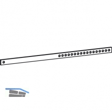 HAUTAU ATRIUM HS 300 Verbindungsstange flach, Gr. 150, FFB 720-1500, Stahl