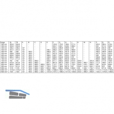 ACCURIDE 9301 Kugelkfigfhrung - Vollauszug, 227 kg, Schienenlnge 355, 6 mm