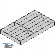 BLUM AMBIA-LINE Besteckeinsatz NL650mm,B300mm, Nebraska Eiche